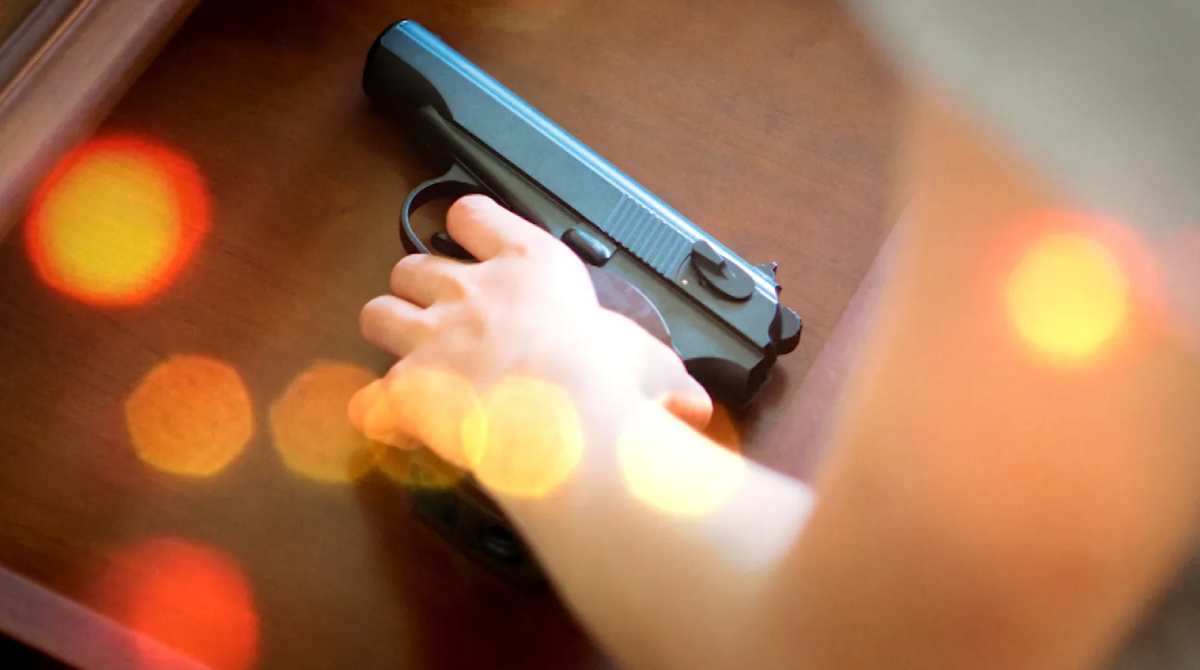 a minor was injured while firing a pistol