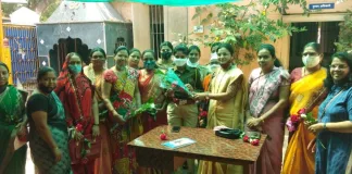 women's day celebrations at pachora police station
