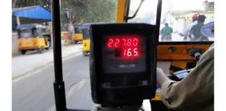 rickshaw driver refuses to pay the fare as per the meter, the license will be suspended
