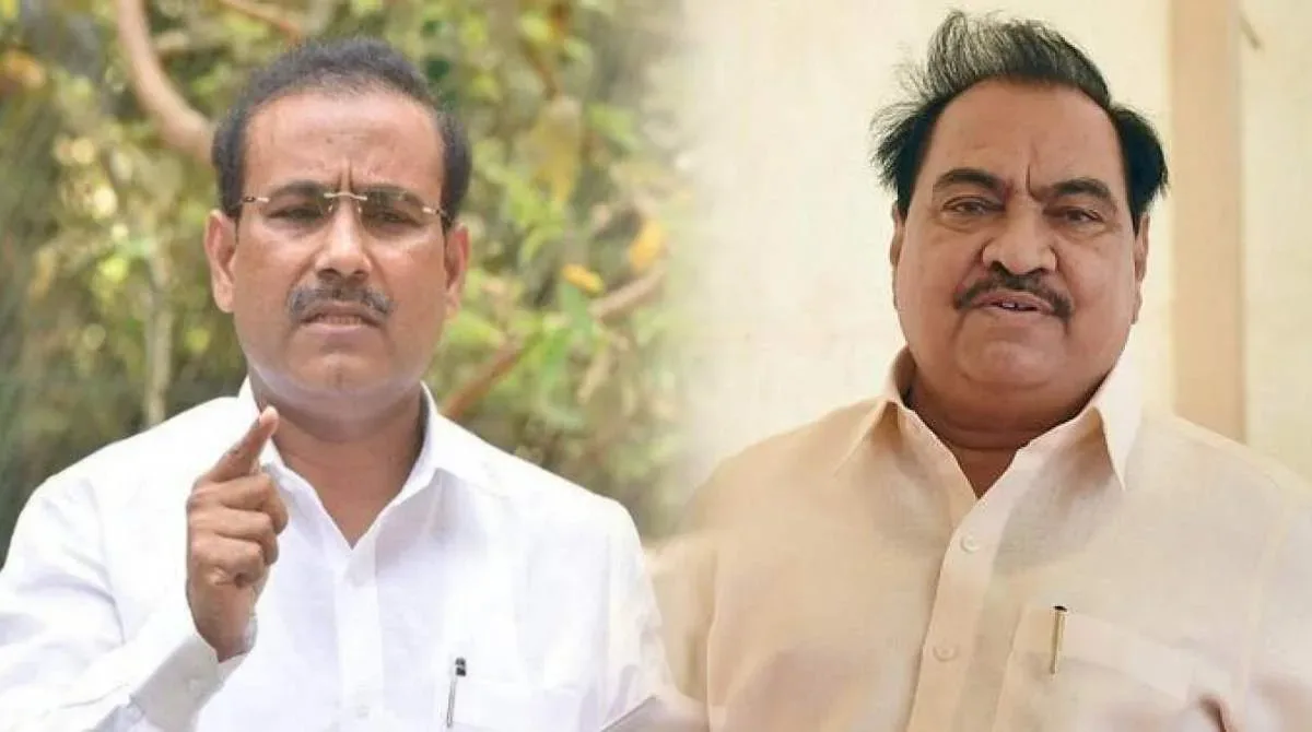 eknath khadse rajendra tope