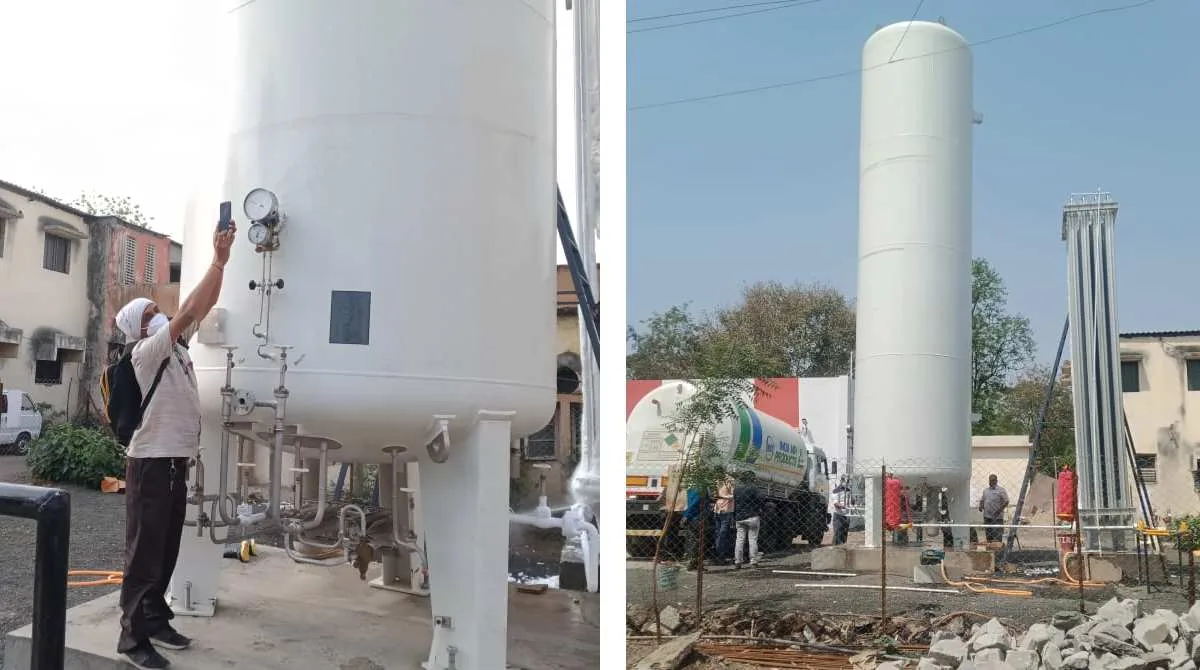 जळगावातील शासकीय रुग्णालयात ऑक्सिजन प्लांट सुरक्षित 1 jalgaon