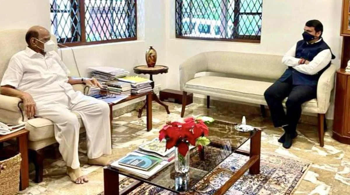sharad pawar devendra fadanvis