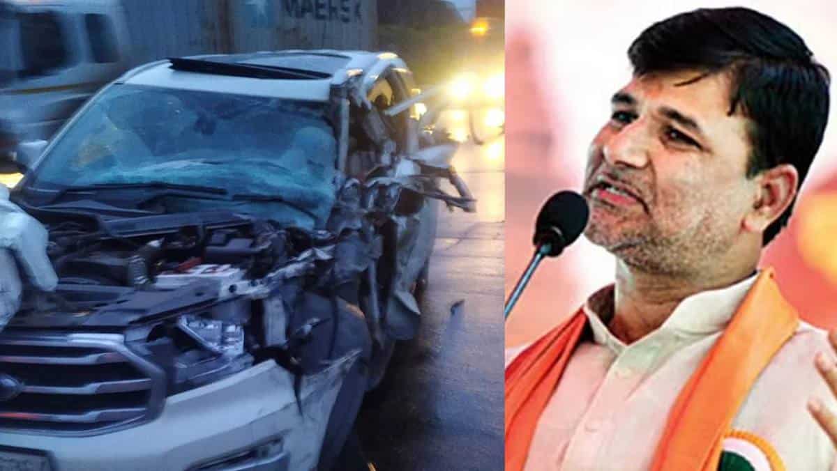 shiv sangram leader Vinayak mete passed away car accident