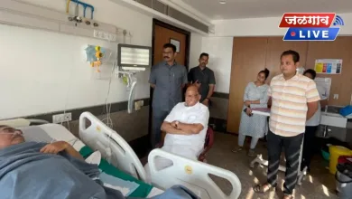 शरद पवारांनी हॉस्पिटलमध्ये जावून घेतली खडसेंची भेट; वाचा सविस्तर 5 khadse jpg webp