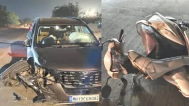 दुचाकीवरील तिघांना भरधाव कारने उडविले ; शिरसोली नजीक घटना 5 shirsoli accident jpg webp