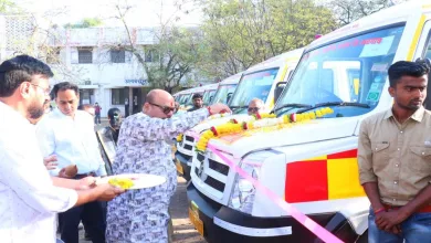 eight new ambulances