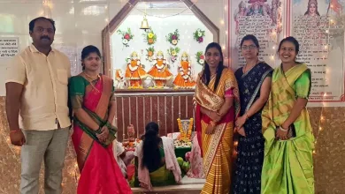 मलकापुरातील राम नवमी महोत्सवास डॉ.केतकी पाटीलांनी उपस्थिती लावून घेतले दर्शन 1 malkpaur ram navami jpg webp