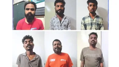पोलिसांच्या कोम्बिंग ऑपरेशन दरम्यान रेकॉर्डवरील सहा गुन्हेगारांना अटक 5 combine oparation jpg webp