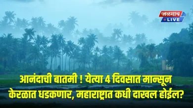 आनंदाची बातमी ! येत्या 4 दिवसात मान्सून केरळात धडकणार, महाराष्ट्रात कधी दाखल होईल? 5 monsoon 24 jpg webp
