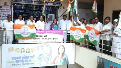 शरद पवारांच्या साथीने महाराष्ट्राच्या हिताचा लढा पुरोगामी विचारांनी लढण्यासाठी सज्ज व्हा - रोहिणी खडसे 6 NCPMuktainagar jpg webp
