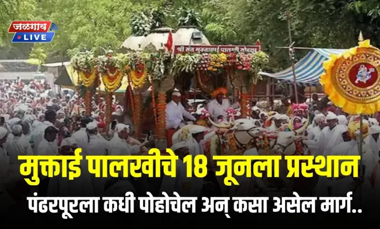 मुक्ताई पालखीचे १८ जूनला प्रस्थान, पंढरपूरला कधी पोहोचेल अन् कसा असेल मार्ग.. 1 muktai palkhi jpg webp