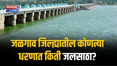 पाणी टंचाईची चिंता मिटली! जळगाव जिल्ह्यातील प्रकल्पांच्या जलसाठ्यात मोठी वाढ, कोणत्या धरणात किती जलसाठा? 1 jalgaon dam woter