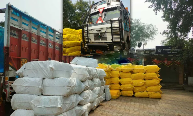 मुक्ताईनगरात कोट्यवधी रुपयांचा गुटखा पकडला; तिघांना अटक 1 mt gutkha