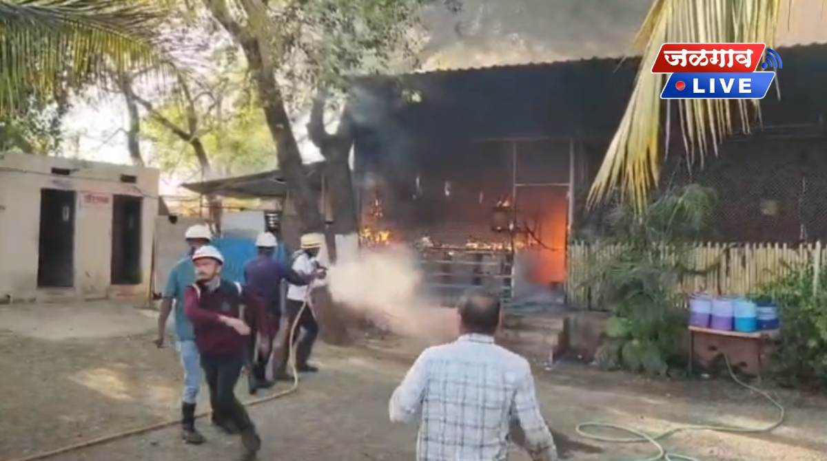 नशिराबाद येथे हॉटेलला भीषण आग; सिलेंडर वेळेत बाहेर काढल्याने मोठा अनर्थ टळला 1 nsb hotelfire