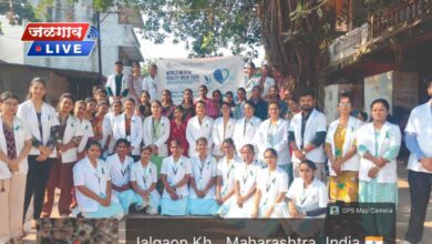 मानसिक आरोग्य जनजागृतीसाठी गोदावरी नर्सिंगच्या विद्यार्थ्यांची रॅली 4 New Project 5 1