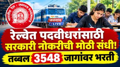 रेल्वेत पदवीधरांसाठी सरकारी नोकरीची मोठी संधी! तब्बल 3548 जागांवर भरती 4 Railway NTPC Bharti