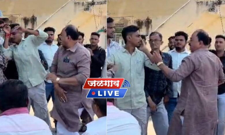 ग्रामसभेत प्रश्न विचारणे भोवलं? माजी सरपंचाकडून तरुणाला मारहाण; VIDEO व्हायरल 1 jargaon