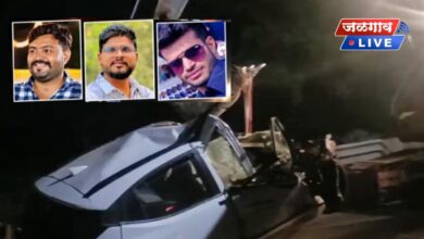 जळगाव जवळील बांभोरी पुलावरील भीषण अपघातात तीन तरुणांचा जागीच मृत्यू 7 jlacd