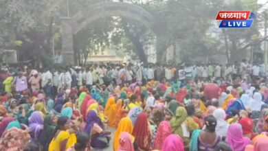 जळगावात वनहक्कांसाठी आदिवासी बांधव आक्रमक! जिल्हाधिकारी कार्यालयाचे प्रवेशद्वार रोखले 5 jlcl