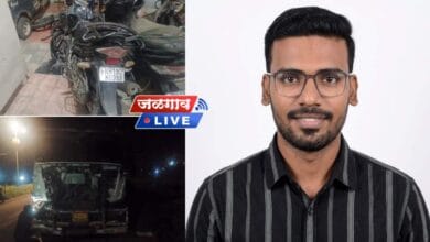 पाळधी- तरसोद बायपासवर अपघाताचे सत्र थांबेना: कंटेनरच्या धडकेत तरुण ठार 6 lalit zawar
