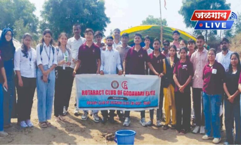 रोटरॅक्ट क्लब ऑफ गोदावरी एलिटतर्फे हात धुण्याबाबत जनजागृती 1 rcg